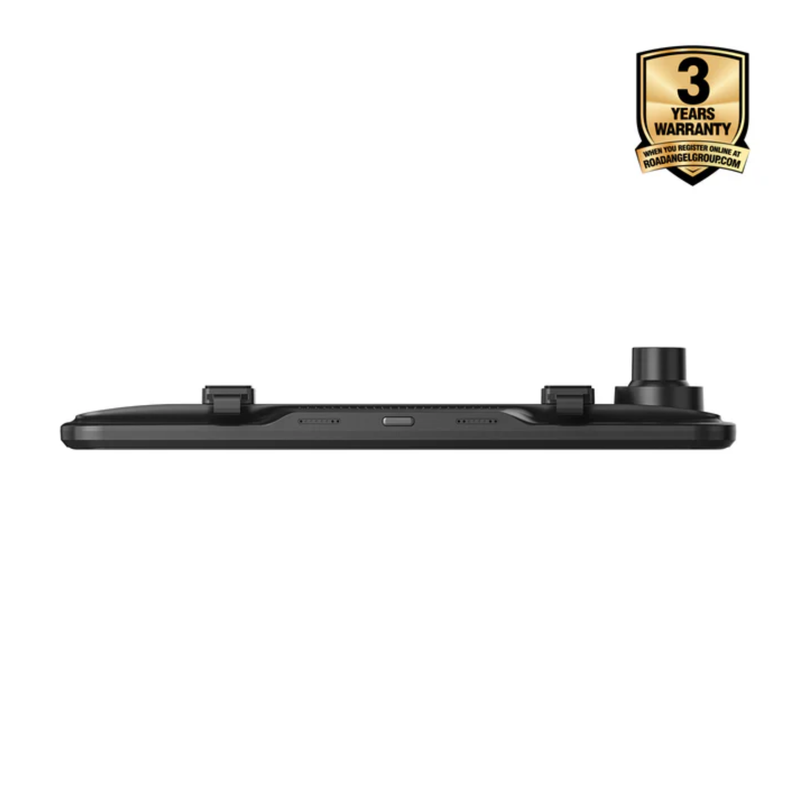 Road Angel Halo View 3 4K anti-glare mirror dash cam with 10 inch touchscreen and rear camera