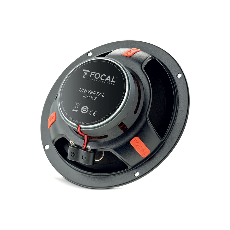 Focal ICU165 165mm 2-way coaxial speaker kit universal car audio upgrade 6.5 inch woofer plug and play system