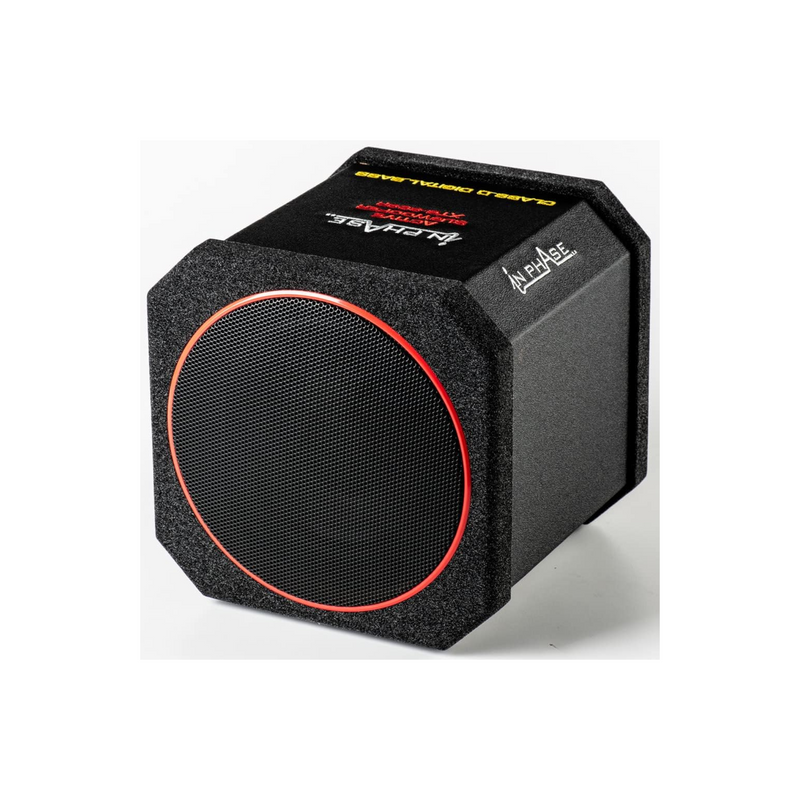 In Phase Car Audio XTB-828R 8" 300W Active Subwoofer