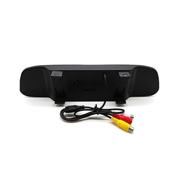 In Phase DINY603B-W Wireless Rear View Mirror Visual Parking Aid with Camera