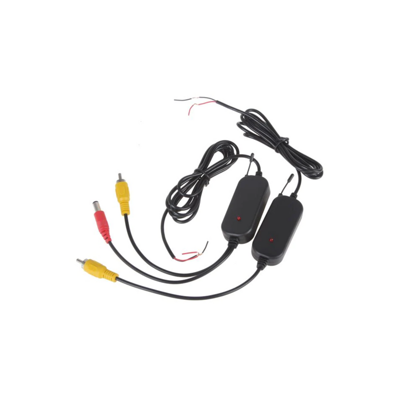 In Phase DINY603B-W Wireless Rear View Mirror Visual Parking Aid with Camera