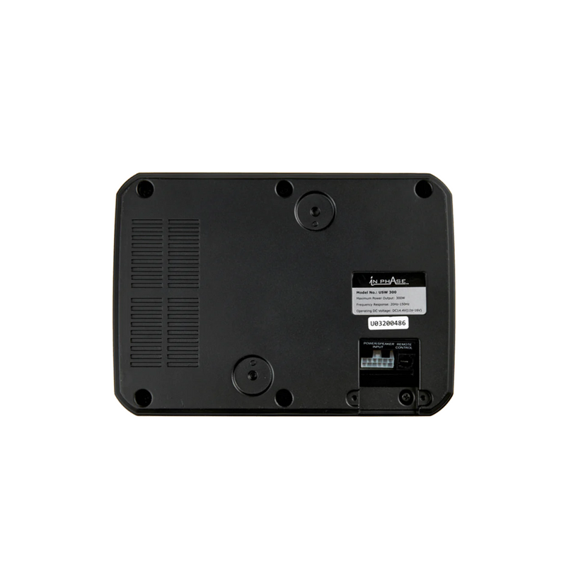 In Phase USW300 - 300W Underseat Compact Subwoofer