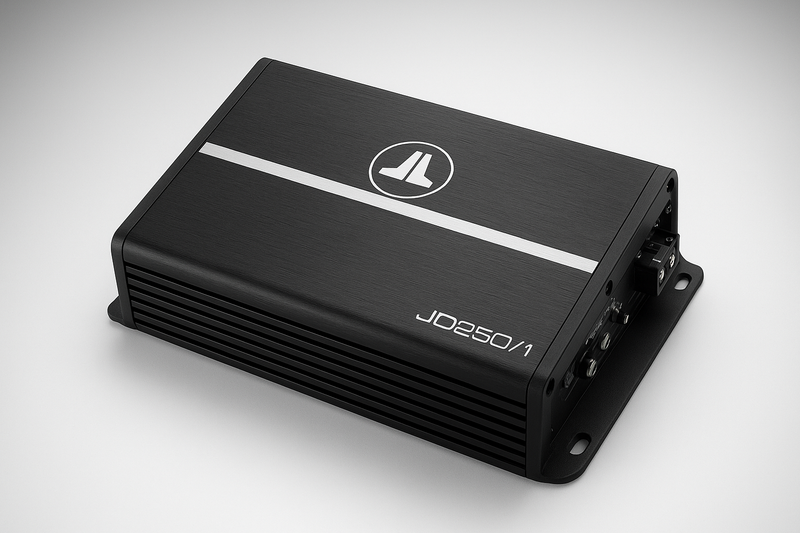 JL Audio JD250/1 Monoblock Class D Subwoofer Amplifier, 250 W
