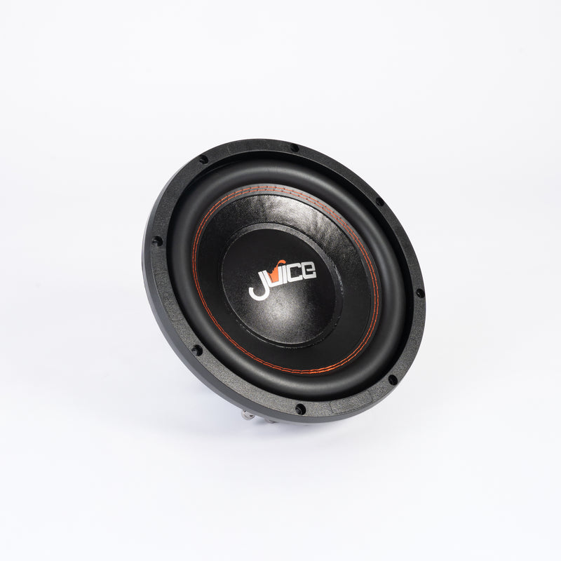 Juice Car Audio JS10 1200W 10" Single Voice Coil 4 Ohm Car Subwoofer