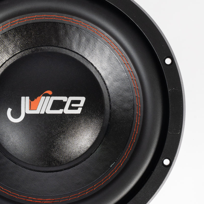 Juice Car Audio JS10 1200W 10" Single Voice Coil 4 Ohm Car Subwoofer