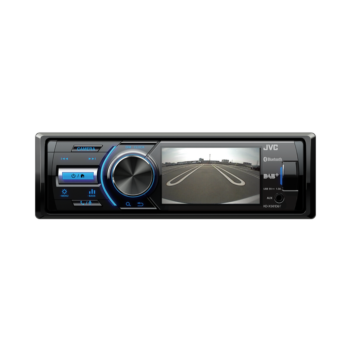JVC KD-X561DBT 3" Screen Car Stereo with DAB & Bluetooth