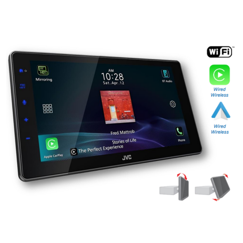 JVC KW-Z900DBW 9" HD Digital Media Receiver