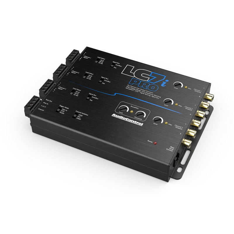AudioControl LC7iPro 6 channel line out converter with accubass®