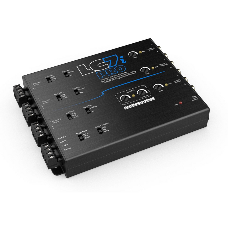 AudioControl LC7iPro 6 channel line out converter with accubass®