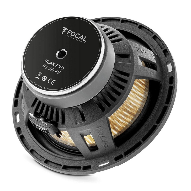 Focal PS165FE 6.5" 2-way Component Speaker System with Flax cone Technology