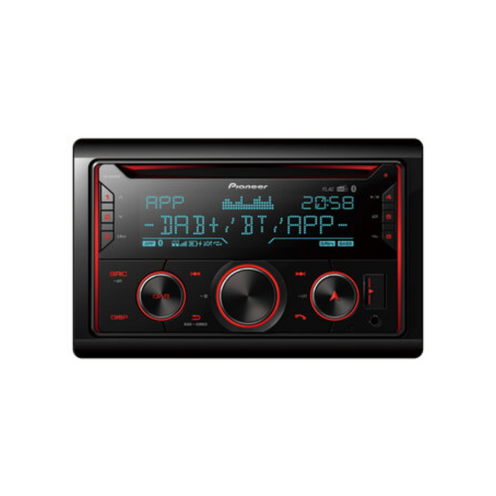 Radio CD PIONEER FH-S820DAB, USB, 2DIN, Bluetooth, pantalla multicolor
