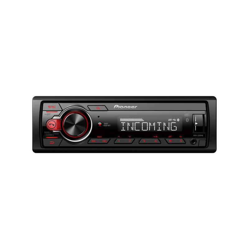 Pioneer MVH-330DAB Single Din Car Stereo