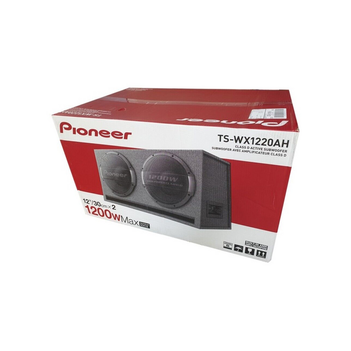 Pioneer TS-WX1220AH 12" (30 cm) x2 Bass Reflex Subwoofer with built-in Amplifier (3000 W)