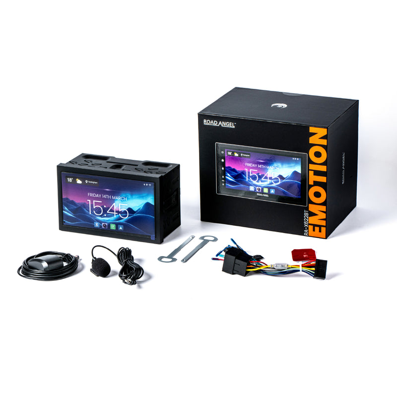 Road Angel RA-X622BT - Car Stereo With 7" Touch Screen Display, Bluetooth, Wireless Android Auto & Apple Car Play