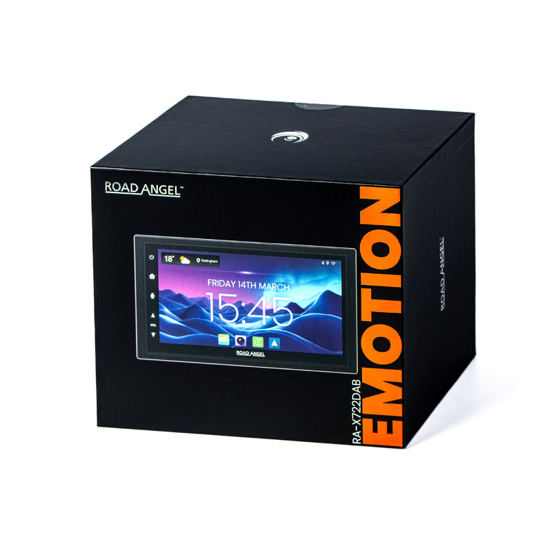Road Angel RA-X722DAB - Car Stereo With 7" Touch Screen Display, DAB+, Bluetooth, Wireless Android Auto & Apple Car Play