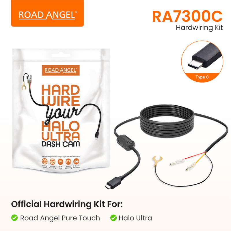 Road Angel RA7300C Halo Ultra Type-C Hardwire Kit Product Image
