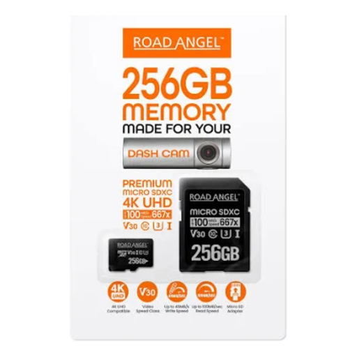 Road Angel 256GB Halo Micro SD Card – High Speed Storage