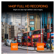 Road Angel Halo Drive High-Res 1440p Dash Cam