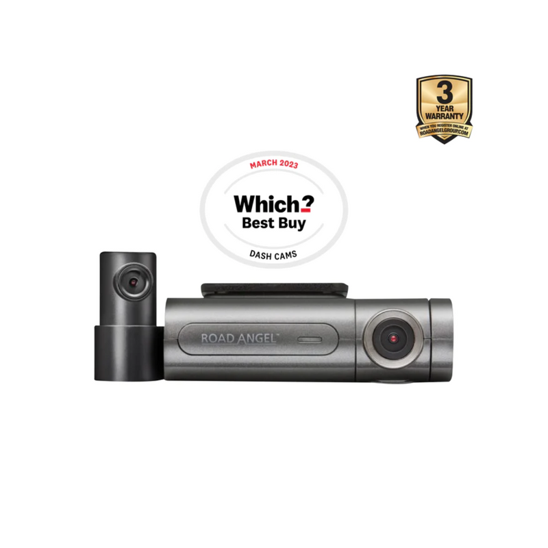 Road Angel Halo Pro 2K Front and 1K Rear Dash Cam with Winter and Parking Mode