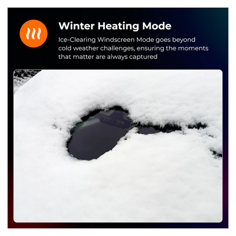 Road Angel Halo Pro 2K Front and 1K Rear Dash Cam with Winter and Parking Mode