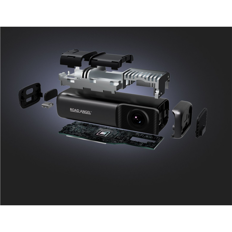 Road Angel Halo Ultra 4K Dash Cam with Built in 64GB Storage