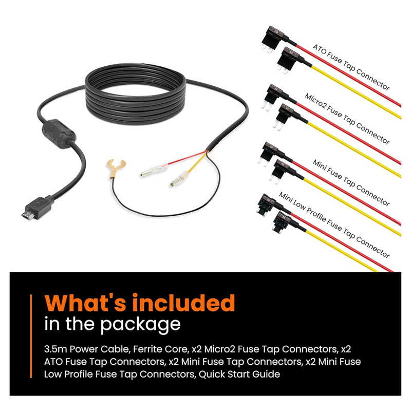 Road Angel Hard Wiring Kit for Road Angel Halo Go, Drive and Pure One