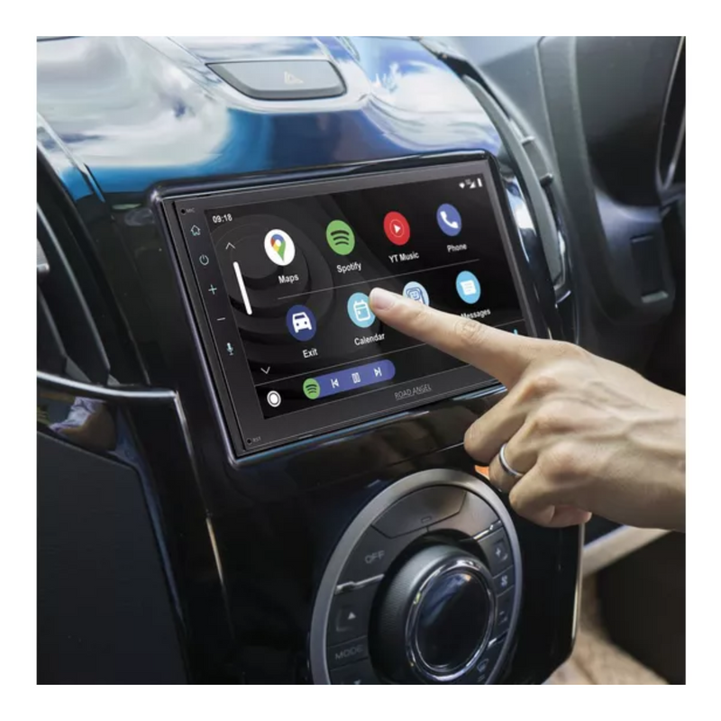 Road Angel RA-X621BT 7" Touchscreen Car Stereo with Apple CarPlay and Android Auto