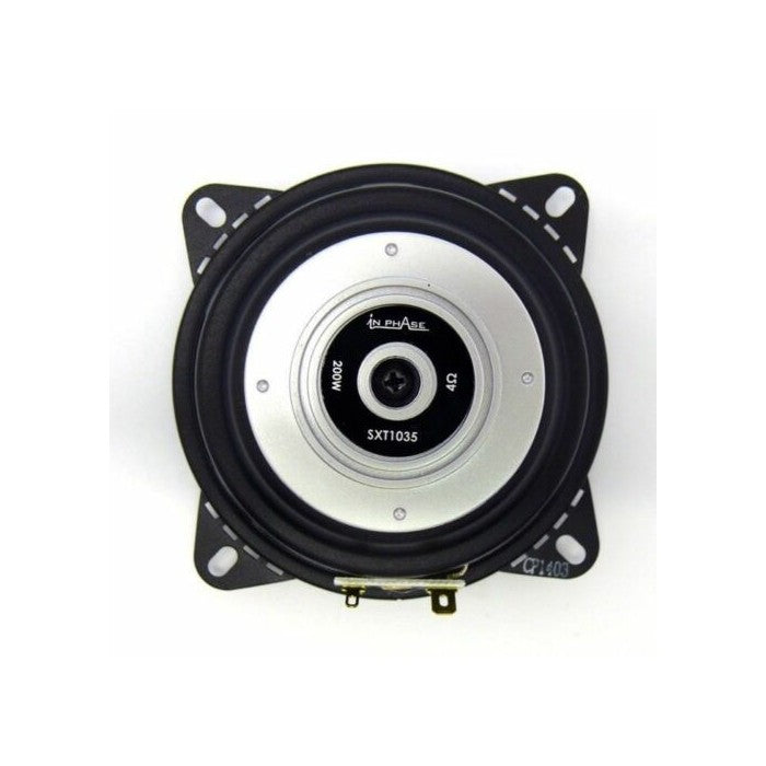 In Phase SXT1035 - 2-way coaxial shallow-mount speakers - 200 watts