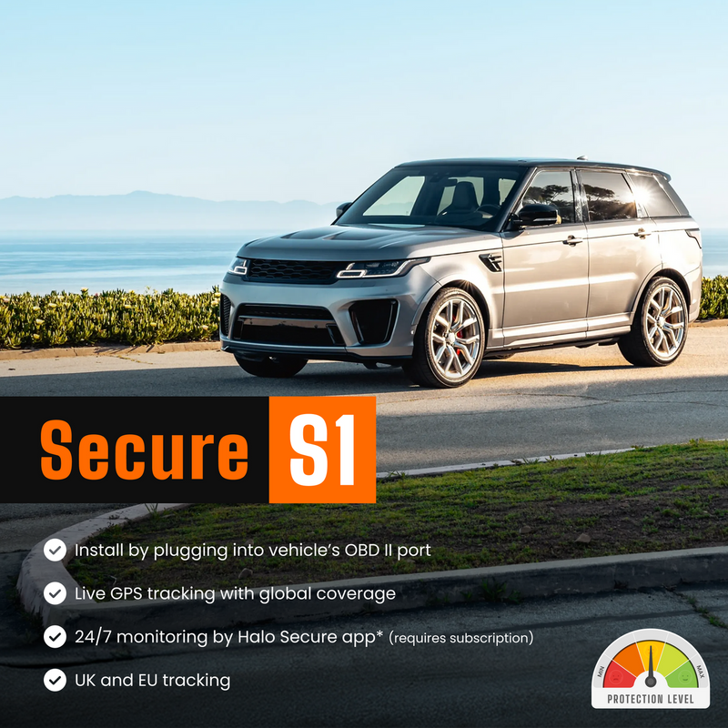 Secure S1 Plug & Play OBD Vehicle Tracker with Real-Time GPS Tracking and Vehicle Monitoring