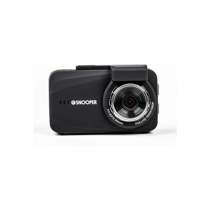 Snooper MY-CAM F2 1080p Full HD Dash Camera, With 3" LCD Screen, Integrated Speaker, Loop Recording, GPS, Parking Mode & Wi-Fi,
