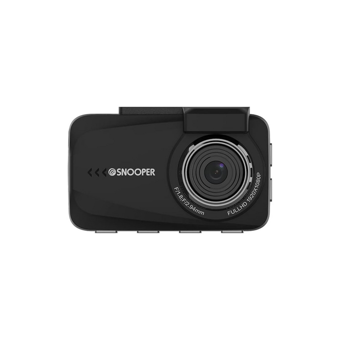 Snooper MY-CAM F2 1080p Full HD Dash Camera, With 3" LCD Screen, Integrated Speaker, Loop Recording, GPS, Parking Mode & Wi-Fi,