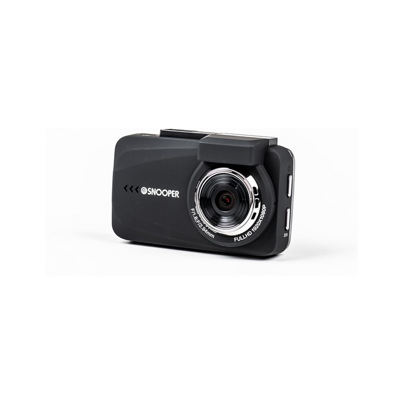 Snooper MY-CAM RFC2 1080p Full HD Dash Camera with 720p Rear Camera, 3" LCD Screen, Integrated Speaker, Loop Recording, GPS, Parking Mode & Wi-Fi