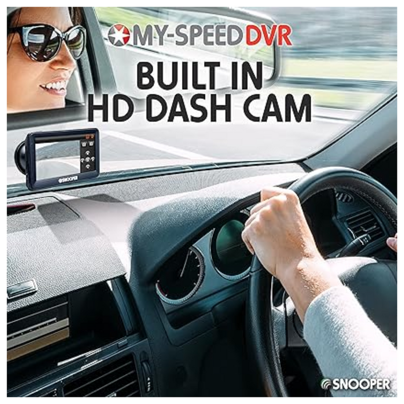Snooper SC5900 My-Speed-Plus DVR G3. Speed Limits, Speed cameras and GPS, HD Dash Cam