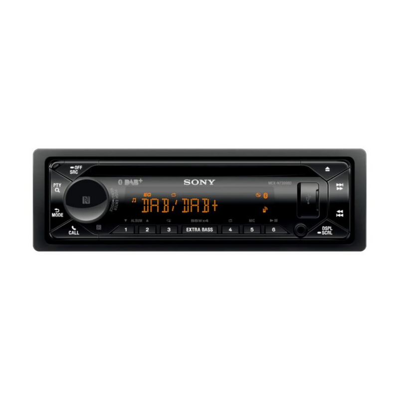 Sony MEX-N7300BD DAB+ car stereo Bluetooth CD USB AUX single DIN head unit