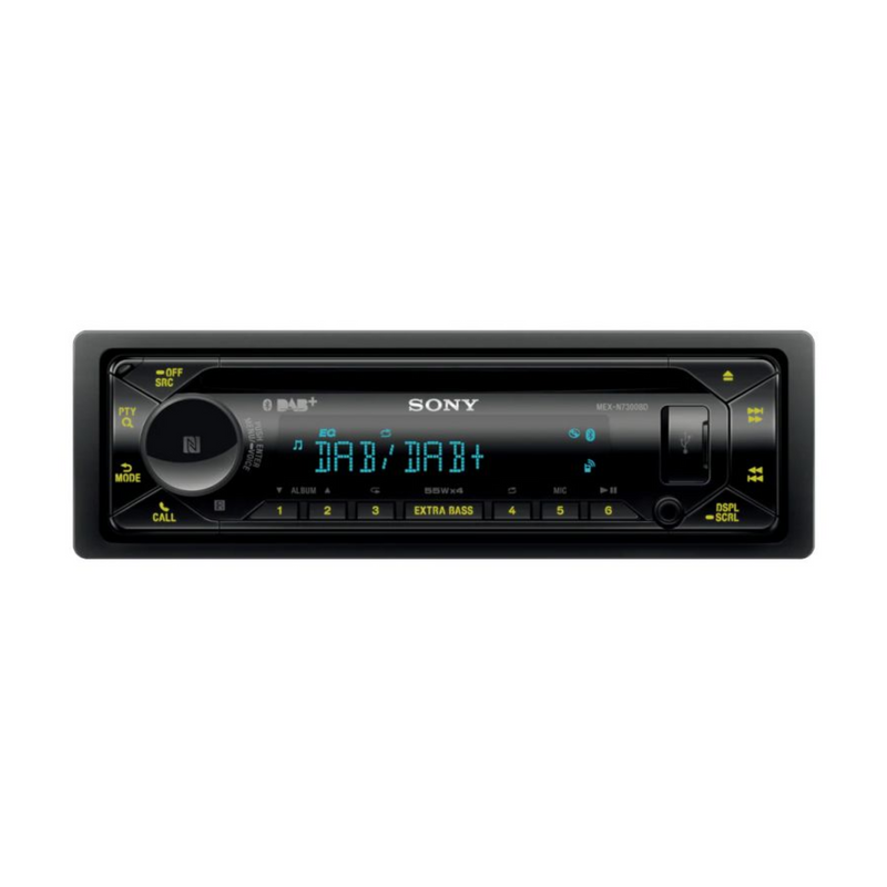 Sony MEX-N7300BD DAB+ car stereo Bluetooth CD USB AUX single DIN head unit