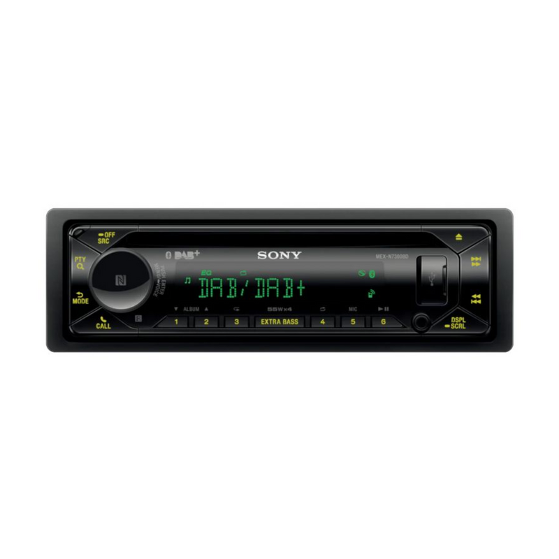 Sony MEX-N7300BD DAB+ car stereo Bluetooth CD USB AUX single DIN head unit