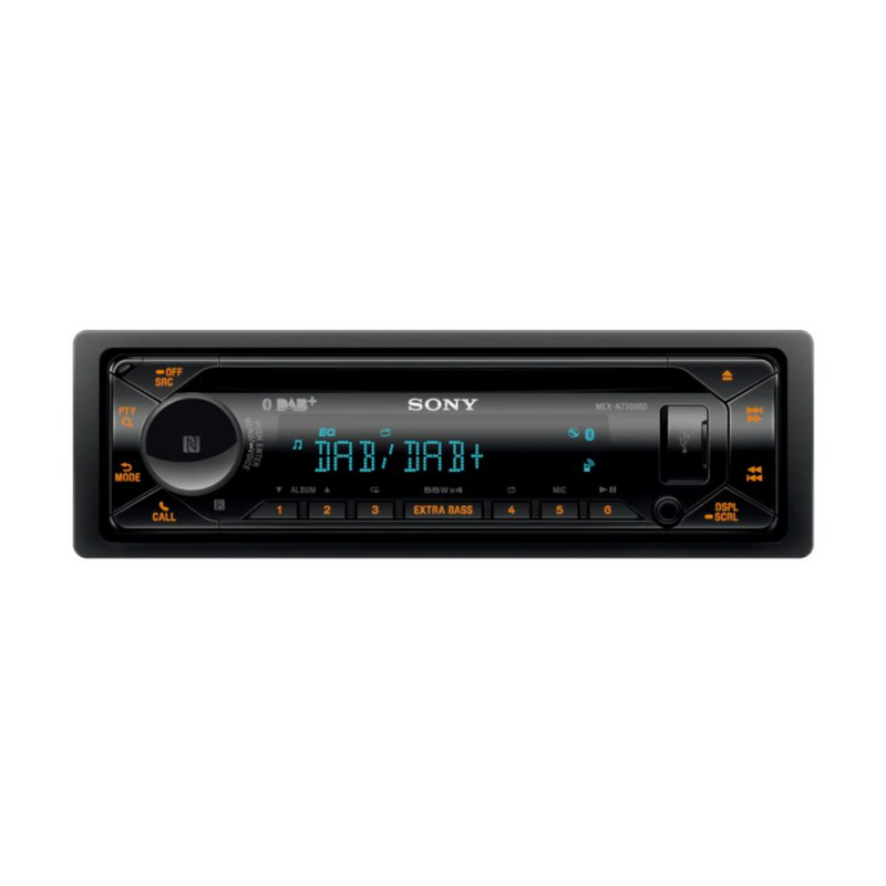 Sony MEX-N7300BD DAB+ car stereo Bluetooth CD USB AUX single DIN head unit