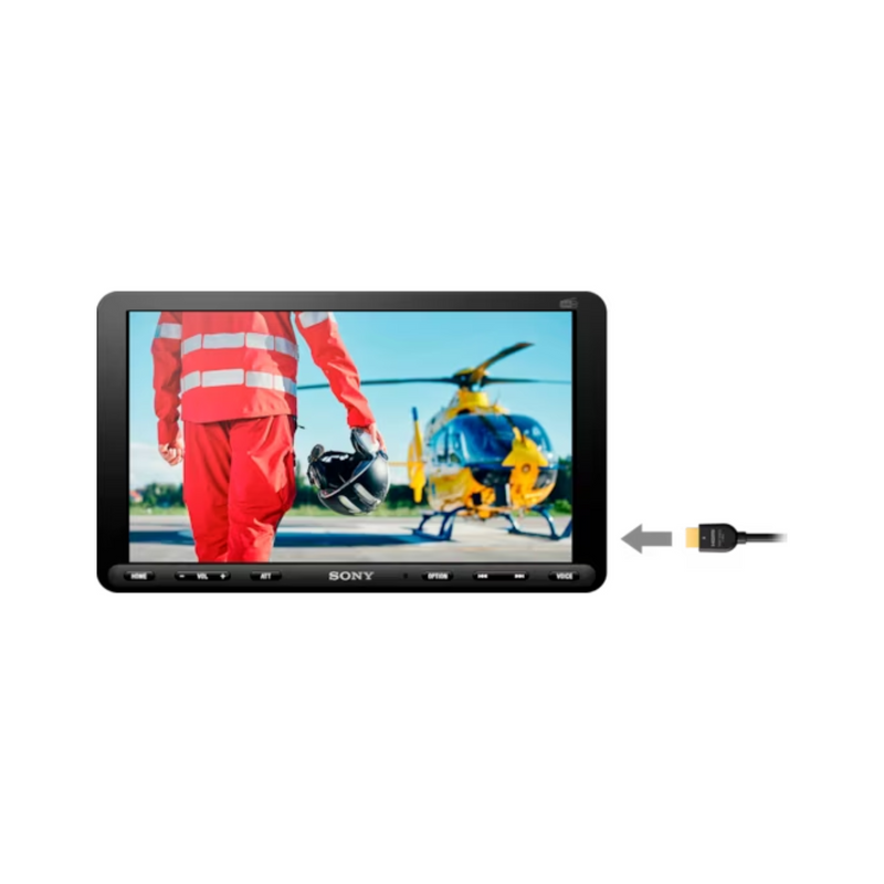 Buy Sony XAV-AX8150 8.95" floating screen car stereo with DAB, Apple CarPlay, Android Auto & WebLink Cast. Premium infotainment upgrade.