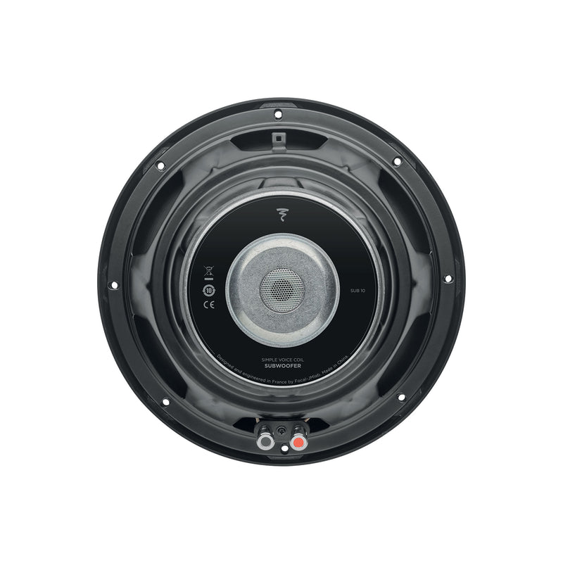 Focal SUB10 10 inch 25cm subwoofer 250W RMS car audio bass speaker polypropylene cone sealed or bass reflex enclosure