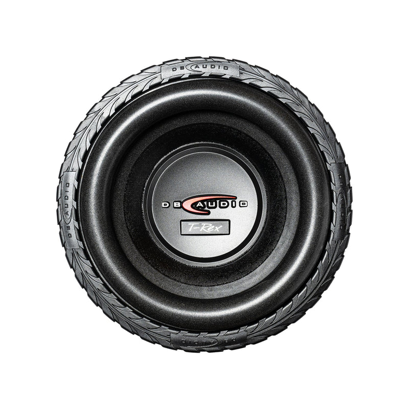 DB Audio TREX-10D2 10-inch dual voice coil SPL subwoofer with high-performance black cone