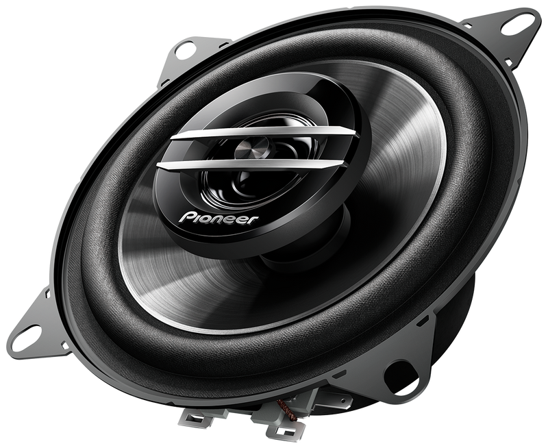 Pioneer TS-G1020F 10cm 2-way car speakers with grills