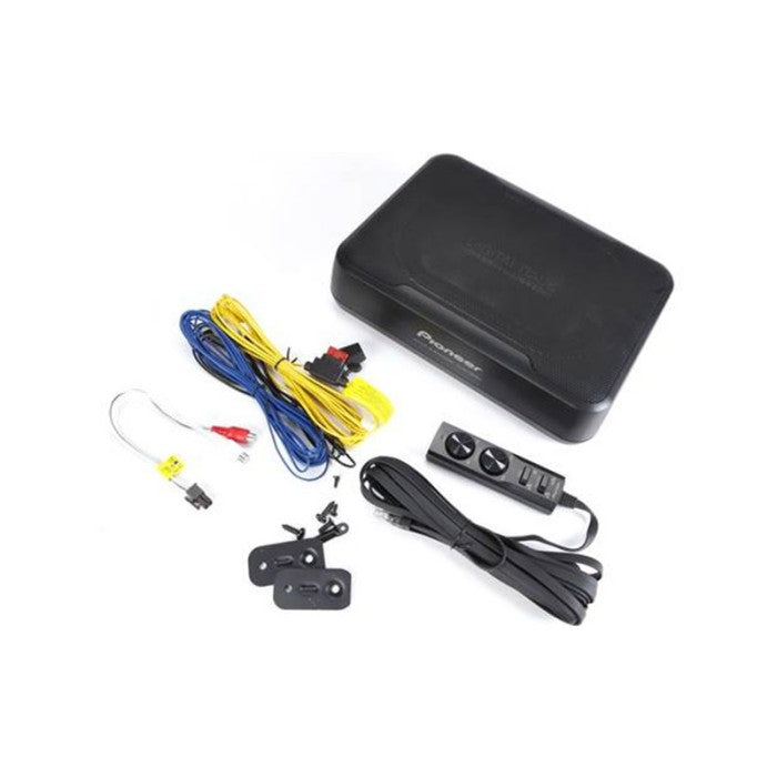 Pioneer TS-WX130DA Space Saving Active Subwoofer with Built-In Class-D Amplifier (160w)