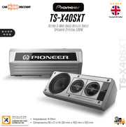 Pioneer TS-X40SXT classic parcel shelf car speakers for rear car audio installation