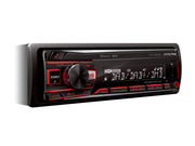 Alpine UTE-204DAB 1 DIN digital media receiver with DAB+, Bluetooth, USB, touchscreen, and hands-free calling for premium in-car audio.