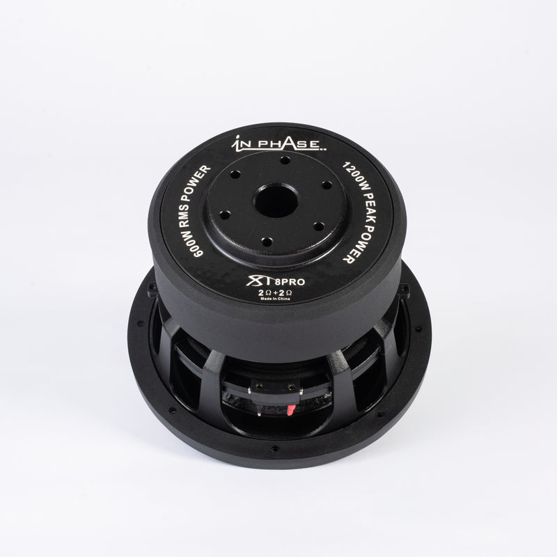 In Phase XT-8PRO 1200W high-power 8 inch car subwoofer