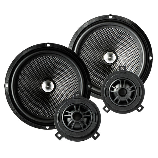 In Phase XTC-180VW 250W 2-way component door speakers with tweeters for Volkswagen