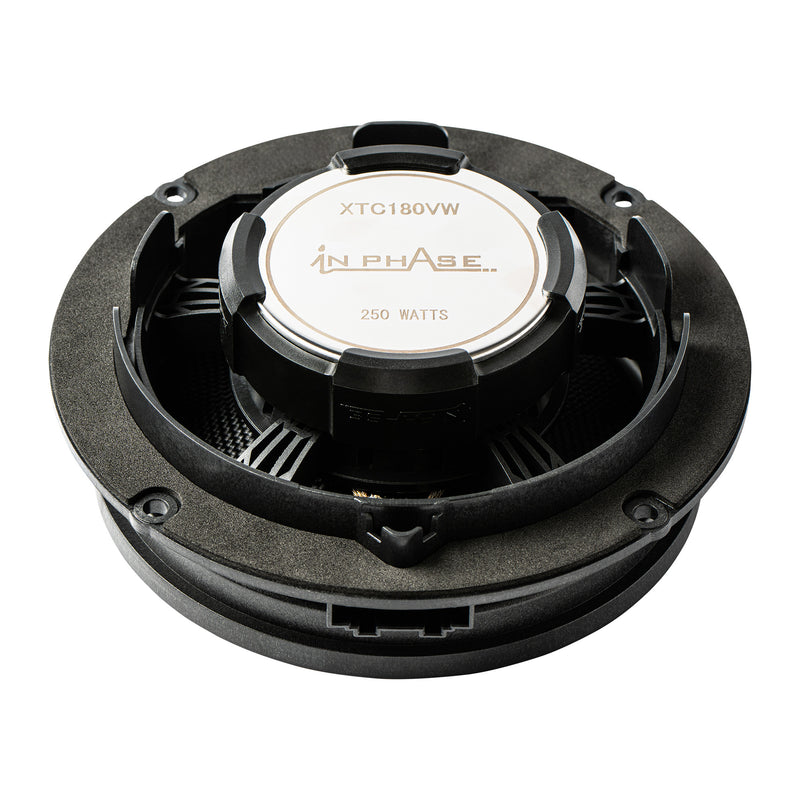 In Phase XTC-180VW 250W 2-way component door speakers with tweeters for Volkswagen
