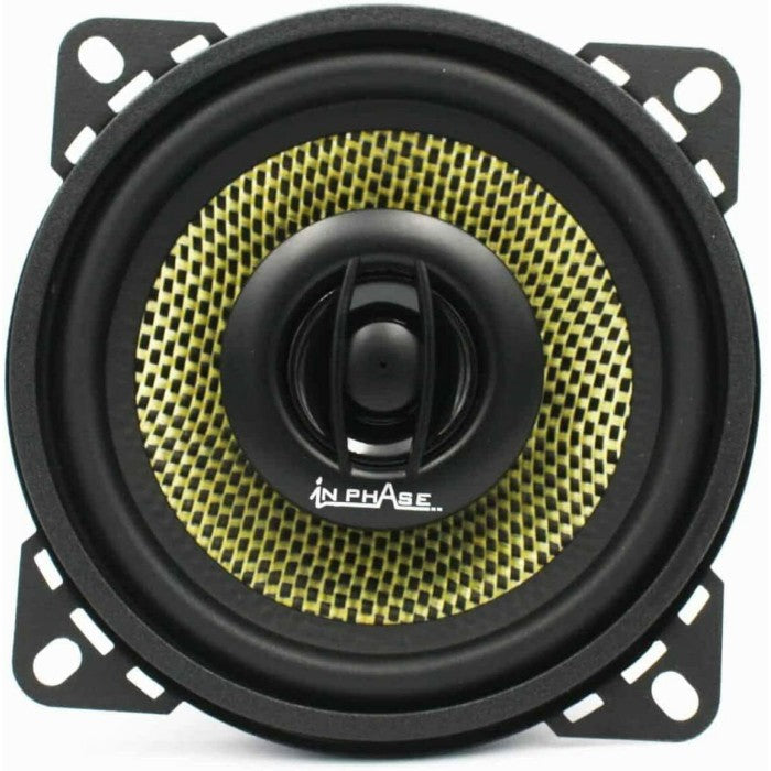 In Phase XTC10.2 4" Coaxial Speakers 160 Watts Peak Power with Directional Tweeters