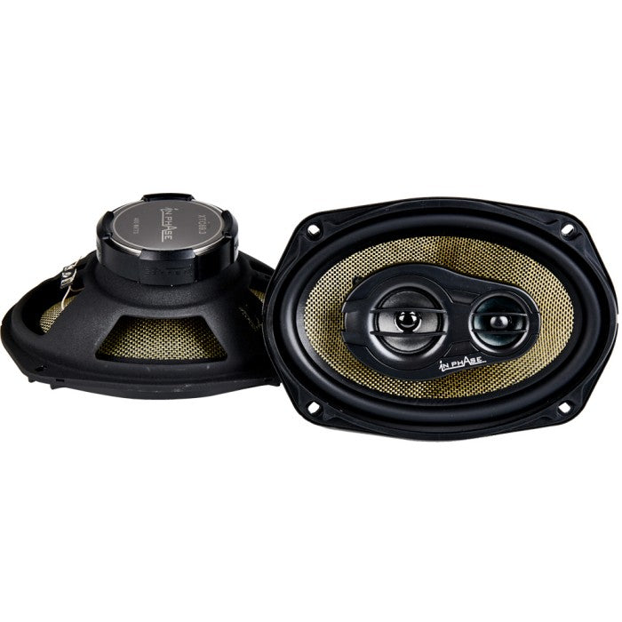 In Phase XTC69.3 400 watt peak 6x9" 3-way triaxial speaker system