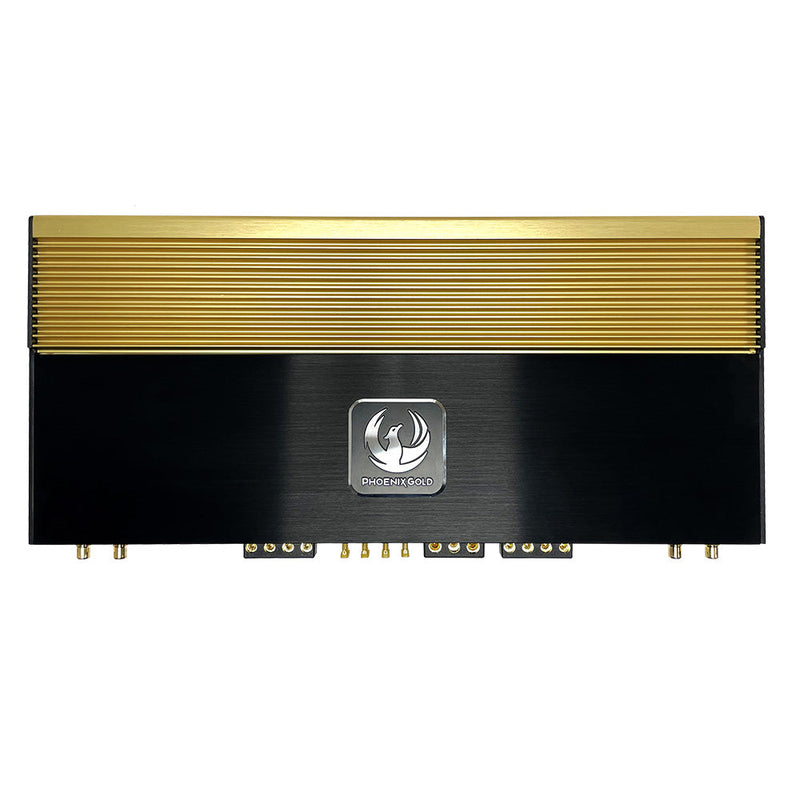 Phoenix Gold ZQ9004 Gold Plated 600 Watt (RMS) 4-Channel Car Amplifier Phoenix Gold